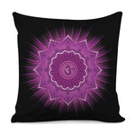 Sahasrara Chakra Mandala Print Pillow Cover