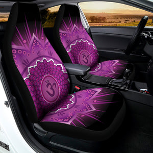 Sahasrara Chakra Mandala Print Universal Fit Car Seat Covers