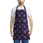 Sahasrara Chakra Pattern Print Apron