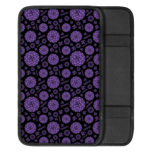 Sahasrara Chakra Pattern Print Car Center Console Cover