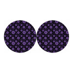 Sahasrara Chakra Pattern Print Car Coasters