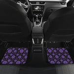 Sahasrara Chakra Pattern Print Front and Back Car Floor Mats