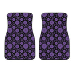 Sahasrara Chakra Pattern Print Front Car Floor Mats