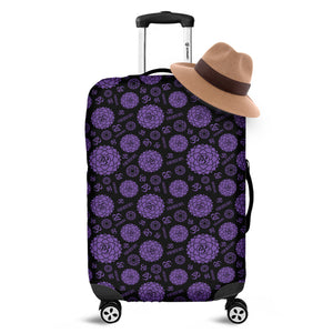 Sahasrara Chakra Pattern Print Luggage Cover