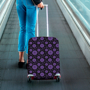 Sahasrara Chakra Pattern Print Luggage Cover