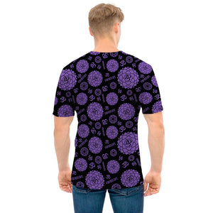 Sahasrara Chakra Pattern Print Men's T-Shirt