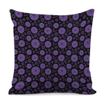 Sahasrara Chakra Pattern Print Pillow Cover