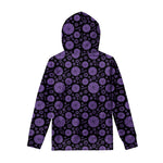 Sahasrara Chakra Pattern Print Pullover Hoodie