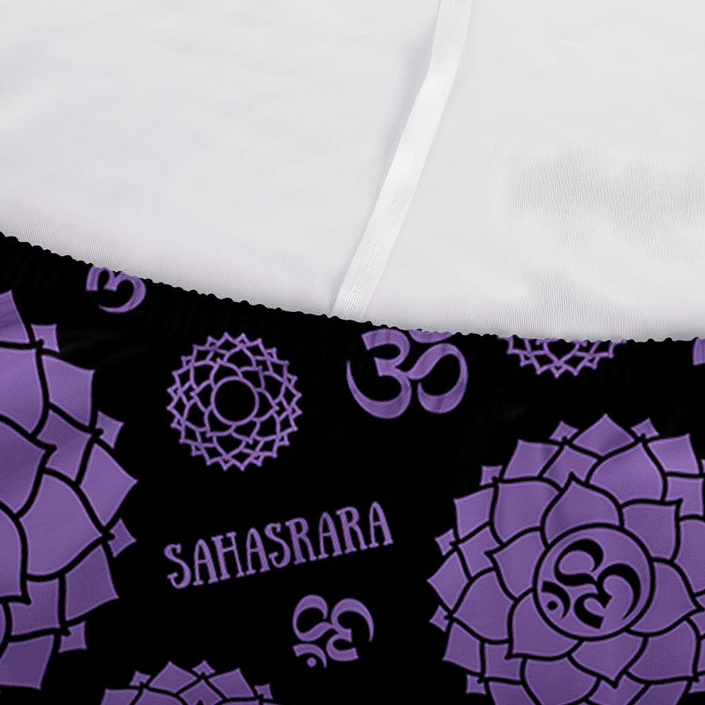 Sahasrara Chakra Pattern Print Sofa Cover