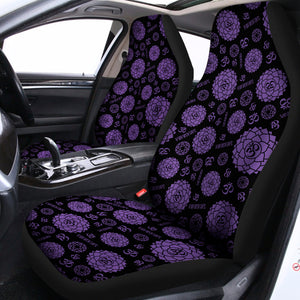 Sahasrara Chakra Pattern Print Universal Fit Car Seat Covers