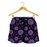 Sahasrara Chakra Pattern Print Women's Shorts