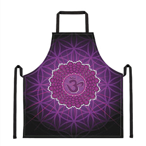 Sahasrara Chakra Spiritual Print Apron