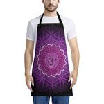 Sahasrara Chakra Spiritual Print Apron