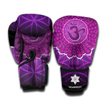 Sahasrara Chakra Spiritual Print Boxing Gloves