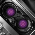 Sahasrara Chakra Spiritual Print Car Coasters