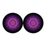 Sahasrara Chakra Spiritual Print Car Coasters