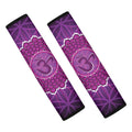 Sahasrara Chakra Spiritual Print Car Seat Belt Covers