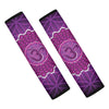 Sahasrara Chakra Spiritual Print Car Seat Belt Covers