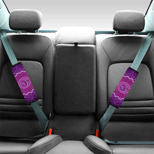 Sahasrara Chakra Spiritual Print Car Seat Belt Covers