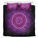 Sahasrara Chakra Spiritual Print Duvet Cover Bedding Set