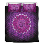 Sahasrara Chakra Spiritual Print Duvet Cover Bedding Set
