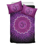 Sahasrara Chakra Spiritual Print Duvet Cover Bedding Set