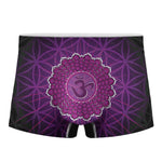 Sahasrara Chakra Spiritual Print Men's Boxer Briefs