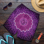 Sahasrara Chakra Spiritual Print Men's Shorts