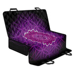 Sahasrara Chakra Spiritual Print Pet Car Back Seat Cover