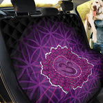 Sahasrara Chakra Spiritual Print Pet Car Back Seat Cover