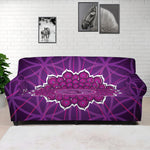 Sahasrara Chakra Spiritual Print Sofa Cover