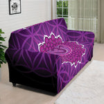 Sahasrara Chakra Spiritual Print Sofa Cover