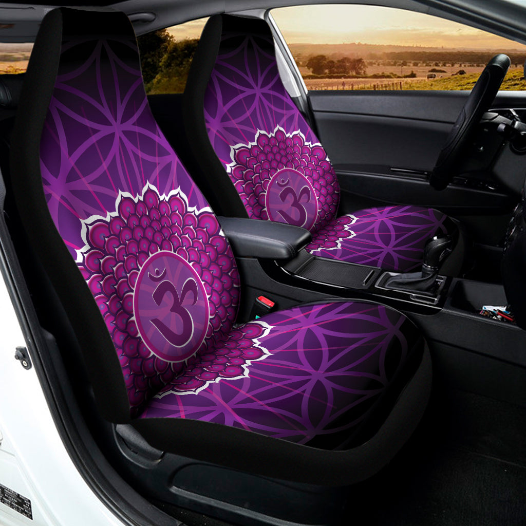 Sahasrara Chakra Spiritual Print Universal Fit Car Seat Covers