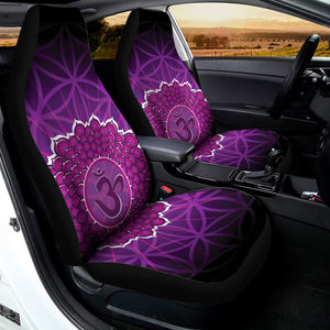 Sahasrara Chakra Spiritual Print Universal Fit Car Seat Covers