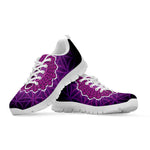 Sahasrara Chakra Spiritual Print White Sneakers