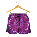 Sahasrara Chakra Spiritual Print Women's Shorts
