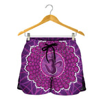 Sahasrara Chakra Spiritual Print Women's Shorts