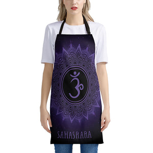 Sahasrara Chakra Symbol Print Apron