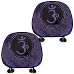 Sahasrara Chakra Symbol Print Car Headrest Covers