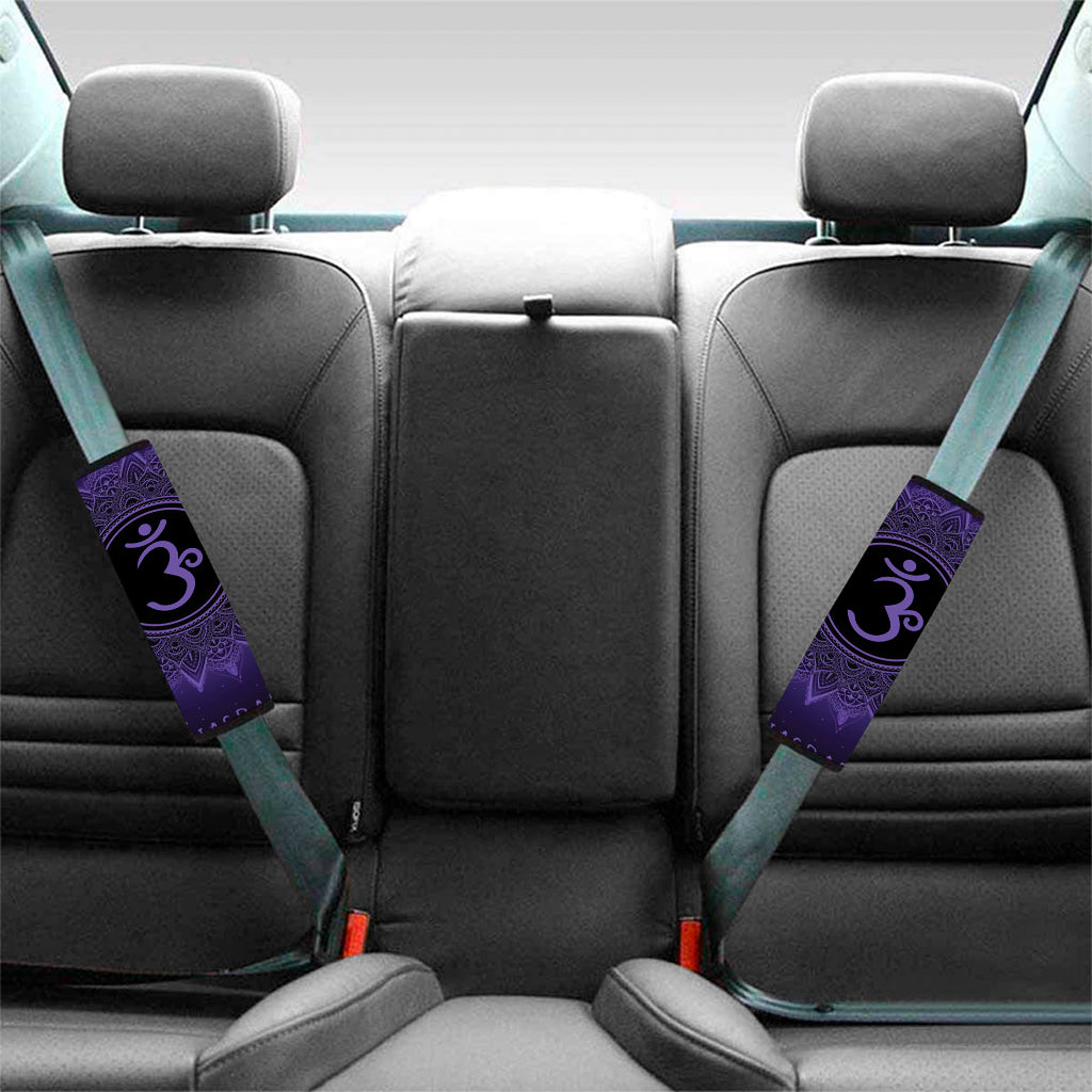 Sahasrara Chakra Symbol Print Car Seat Belt Covers