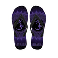 Sahasrara Chakra Symbol Print Flip Flops