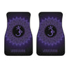 Sahasrara Chakra Symbol Print Front Car Floor Mats