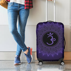 Sahasrara Chakra Symbol Print Luggage Cover