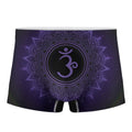 Sahasrara Chakra Symbol Print Men's Boxer Briefs