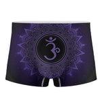 Sahasrara Chakra Symbol Print Men's Boxer Briefs