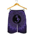 Sahasrara Chakra Symbol Print Men's Shorts