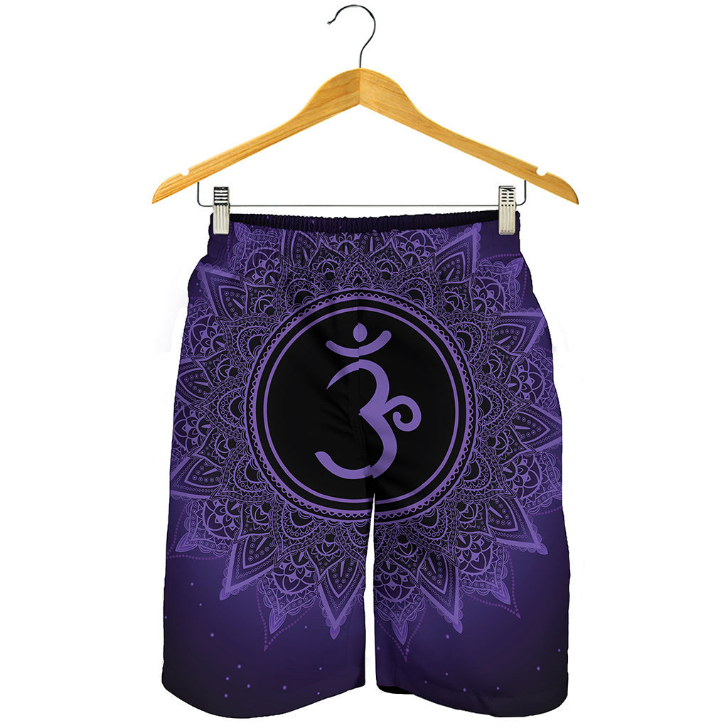 Sahasrara Chakra Symbol Print Men's Shorts
