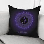 Sahasrara Chakra Symbol Print Pillow Cover