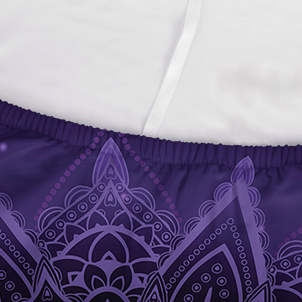 Sahasrara Chakra Symbol Print Sofa Cover
