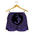 Sahasrara Chakra Symbol Print Women's Shorts
